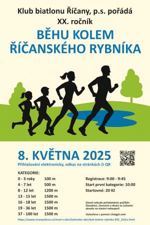 Běh kolem rybníka 1